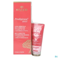 Nuxe prodigieuse boost gel crème jour 40ml + mini crème nuit 15ml | Aesiel