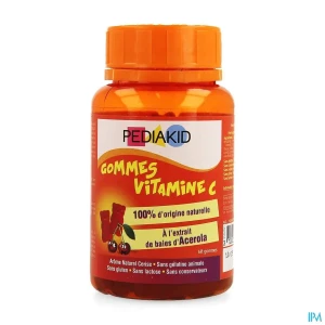 Pediakid gummes vitamines c gommes a macher 60 | Aesiel