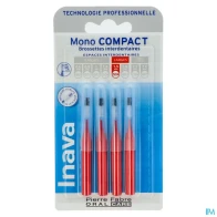 Inava mono compact brossette rouge x4 | Aesiel