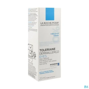 La roche posay toleriane dermallergo yeux soin hydratant apaisant et reparateur 20ml | Aesiel