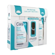 Cerave routine anti-bouton (gel moussant anti-imperfections+soin concentre anti-imperf) 236ml + 40ml | Aesiel