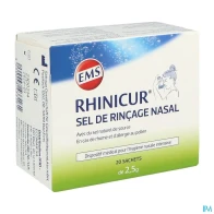 Rhinicur sel de rincage nasal sachet 2g5 20 | Aesiel