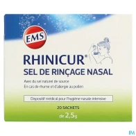Rhinicur sel de rincage nasal sachet 2g5 20 | Aesiel