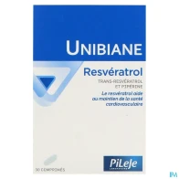 Pileje unibiane resveratrol comprime 30 | Aesiel