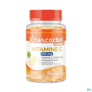 Vitascorbol gommes vitamine c 250mg x45 | Aesiel