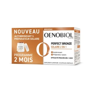 Oenobiol perfect bronze 2en1 capsule 30 x2